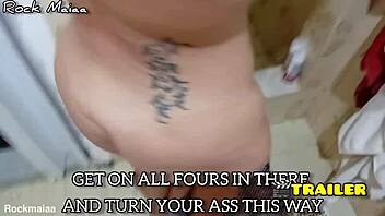 degradation session with deep actions and submission elements including a giant feature