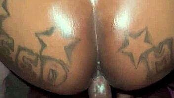 i-i'm that nasty freaky slut, eatin' all the nut and cream from his big black cock, oh god yeah