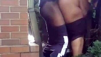 Thick Ebony Wife Hints At Wet Pussy Encounter Outside Church