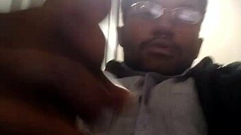 In this homemade video, an amateur enjoys a solo moment alone