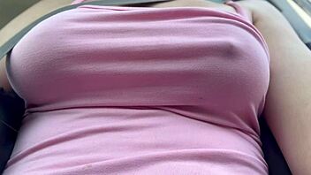 Massive Tits Milf Artemisia Love Bouncing Wildly In Car