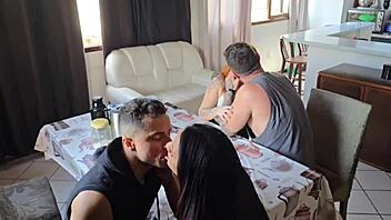 married woman dreamed of wife swap and fucks my boyfriend while i take her husband in homemade hotwife action