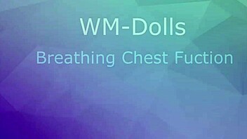 wow, check out this wm sex doll's breast softness test and boobs simulation function!