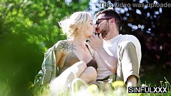 Will I ever see you again? Sensual encounter with pornstars Angie Lynx and Francis X for SinfulXXX.