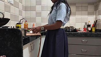 Why skip college when your teacher can come home and creampie you like Ashu in this steamy student-teacher encounter?