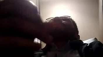 In this homemade video, an amateur enjoys a solo moment alone