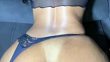 Hey, check out this hot Brazilian housewife riding and getting creampied in doggystyle fun with her cuckold hubby