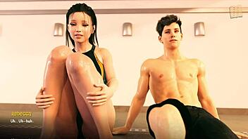 A O A Academy Erotic Game Session Heats Up Fast!