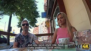 Hunt4K: Anal With Stranger After Street Coffee?