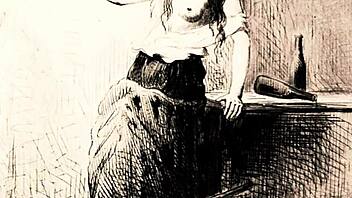 Vintage erotic art brings back those classic sensual vibes