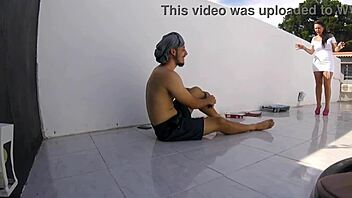 Madame Breaks Big Cock During Anal Creampie Session