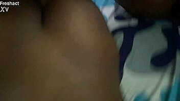 Teen amateur gets her natural tits fucked hard by big black cock in homemade video