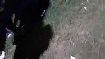 Teen Amateur Slut Dripping Wet from Rough Outdoor Party Fucking with Sexy Mexican Milf, Squirting Orgasm and Natural Tits Bouncing in Public