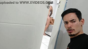 We got caught in the act by my husband's friend at the party!