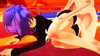 Oh Belle, you're getting fucked by that huge cock nonstop for 24 hours in wild anal squirting action!