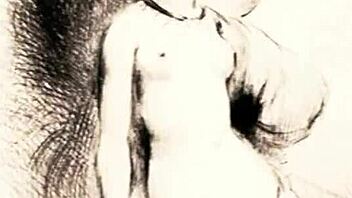 Vintage erotic art brings back those classic sensual vibes