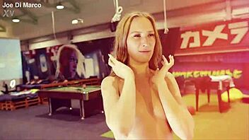 blonde friend gets gangbanged in hot tub with squirting and deepthroat action from monster cocks