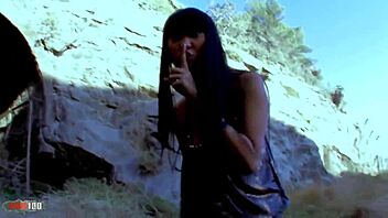 Natural Bigtits Asian Pornstar Sharon Lee Anal Sex In A Cave