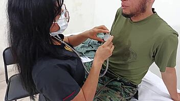 story of a latina doctor's actions in military hospital setting