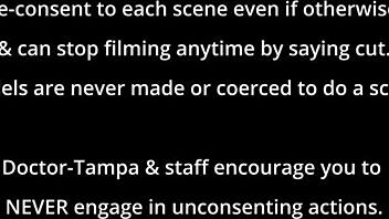 Dr. Tampa takes Ditria Rose in a piercing orgasm domination session.