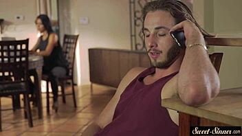 Tittyfucking hot milf gets drilled with real passion