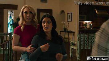 Divorcee dominates with deepthroat on big black cock in interracial threesome