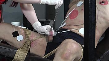 ready for japanese femdom electric shock sounding?