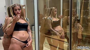 The naughtiest blonde in Brazil enjoys taking loads without wasting and lets the stud enjoy her tight spot - watch full on Sheer.