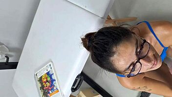 oh teacher, your big tits feel amazing while i'm fucking you hard, said the student