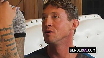 Busty shemale milf diamond dixon anal hardcore riding cock tits bimbo.