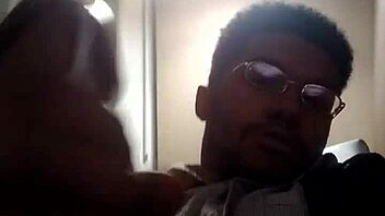 In this homemade video, an amateur enjoys a solo moment alone