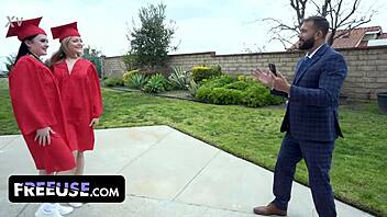 hey i will fuck my obedient girls imani and jill senseless with rough cock riding