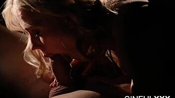 Will I ever see you again? Sensual encounter with pornstars Angie Lynx and Francis X for SinfulXXX.