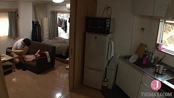 Adorable Asian Bride Ayaka Tomoda Enjoys Passionate Moments with Ex-Girlfriend in Tokyo Wedding