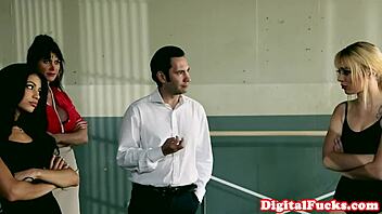 bigtitted beauty rides her ass on cock in glamorous anal fantasy scene.