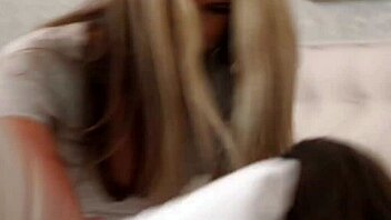 Me and gina gerson team up to fuck this busty latina teen 18+ with a strap-on 😏