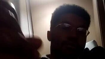 In this homemade video, an amateur enjoys a solo moment alone