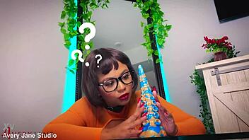 Why does Velma take monster cock up her tight ass?