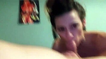 Teen Amateur Deepthroats and Sucks Huge Monster Cock Until Cum