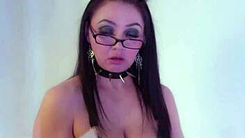 Lecherous milf pegs guy with strapon, spanks and licks ass until he cums?