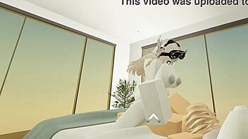 Bold Rider Takes on Average Roblox Condo Experience with Intense Cowgirl Sex Action