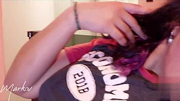 hey, this prostitute niece ends up giving her ass and squirting everywhere in wild action