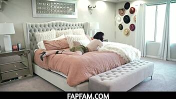 Fapfam - Nicole Aria and Tyler Cruise Have Sex in Kitchen Until She Cums