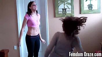 Sarah and Cherry, carry each other now.