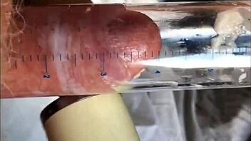 I came so hard after using the vibrator on my soft cock