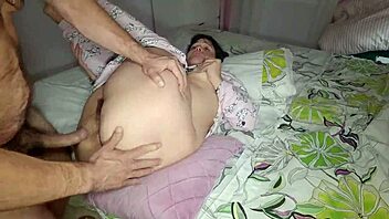 my wifes milf friend wants me to fuck her big hairy pussy and cum inside homemade sex