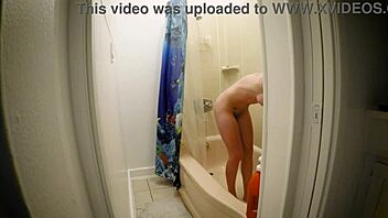 Oh, Kristi Love, you're so hot getting all wet and wild in that steamy shower!