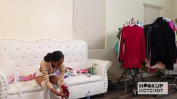 I can't get enough of Bryan Gozzling's rough fucking on petite Alicia Reign