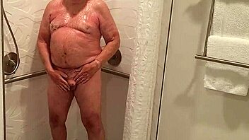 Man enjoys steamy shower