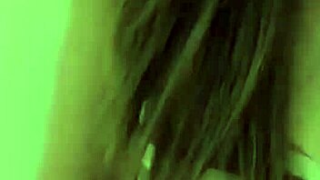 Skinny brunette Livia fingers her shaved pussy with a dildo! Then she sucks a big cock for cumshot finish.